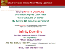 Tablet Screenshot of infinity-downline.weebly.com
