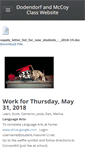 Mobile Screenshot of dodenmccoy.weebly.com
