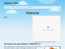 Tablet Screenshot of albania-online.weebly.com