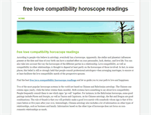 Tablet Screenshot of freelovecompatibilityhoroscopere.weebly.com