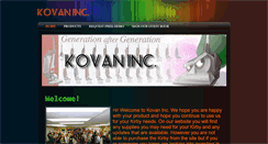 Desktop Screenshot of kovaninc.weebly.com