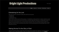 Desktop Screenshot of brightlightproductions.weebly.com