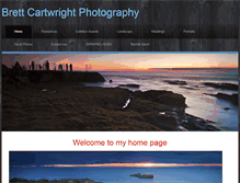 Tablet Screenshot of brettcartwrightphotography.weebly.com