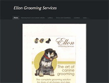 Tablet Screenshot of ellongrooming.weebly.com