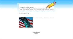 Desktop Screenshot of americanstudies10.weebly.com