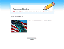 Tablet Screenshot of americanstudies10.weebly.com