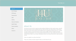 Desktop Screenshot of just4yougifts.weebly.com