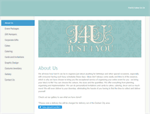 Tablet Screenshot of just4yougifts.weebly.com