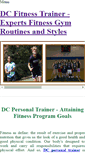 Mobile Screenshot of personalfitnessprogram.weebly.com