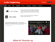Tablet Screenshot of lindaasungdomslag.weebly.com