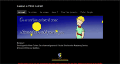 Desktop Screenshot of mmecohen.weebly.com