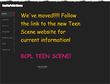 Tablet Screenshot of bcplteens.weebly.com