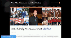 Desktop Screenshot of nicksaputoscholarship.weebly.com