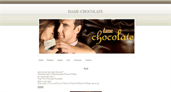 Desktop Screenshot of damechocolate.weebly.com