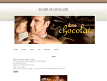 Tablet Screenshot of damechocolate.weebly.com