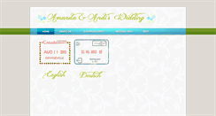 Desktop Screenshot of alinderwedding.weebly.com
