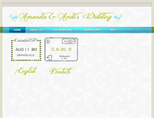 Tablet Screenshot of alinderwedding.weebly.com