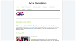 Desktop Screenshot of dcsledsharkshockey.weebly.com