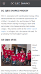 Mobile Screenshot of dcsledsharkshockey.weebly.com