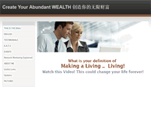 Tablet Screenshot of mywealthcreation.weebly.com