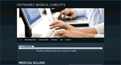 Desktop Screenshot of outsourcemedicalconcepts.weebly.com
