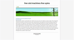 Desktop Screenshot of freeslotmachines.weebly.com