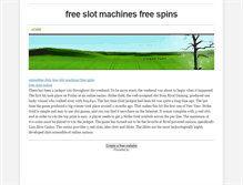 Tablet Screenshot of freeslotmachines.weebly.com