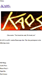 Mobile Screenshot of kaos.weebly.com