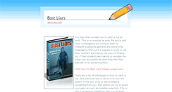 Desktop Screenshot of how-to-catch-a-liar.weebly.com