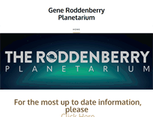 Tablet Screenshot of grplanetarium.weebly.com