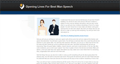 Desktop Screenshot of openinglinesforbestmanspeech.weebly.com