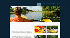 Desktop Screenshot of buitensportbedrijfdesalamander.weebly.com