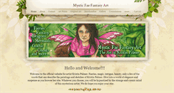Desktop Screenshot of mysticfaefantasyart.weebly.com