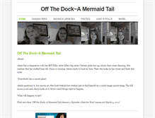 Tablet Screenshot of offthedockamermaidtail.weebly.com