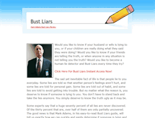 Tablet Screenshot of mark-adams-bust-liars-review.weebly.com
