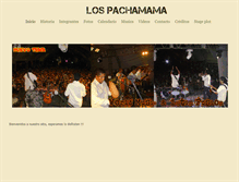 Tablet Screenshot of lospachamama.weebly.com