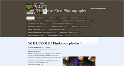 Desktop Screenshot of charlottericephotography.weebly.com