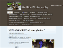 Tablet Screenshot of charlottericephotography.weebly.com