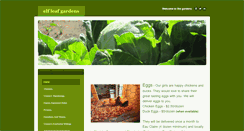 Desktop Screenshot of elfleafgardens.weebly.com