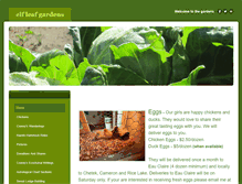 Tablet Screenshot of elfleafgardens.weebly.com