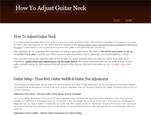Tablet Screenshot of howtoadjustguitarneck.weebly.com