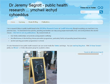 Tablet Screenshot of drjeremysegrott.weebly.com