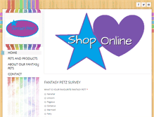 Tablet Screenshot of fantasypetz.weebly.com