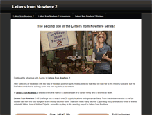 Tablet Screenshot of letters-from-nowhere-2.weebly.com