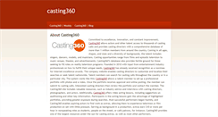 Desktop Screenshot of casting360.weebly.com