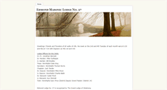 Desktop Screenshot of edmondlodge.weebly.com