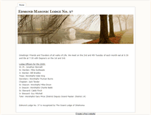 Tablet Screenshot of edmondlodge.weebly.com