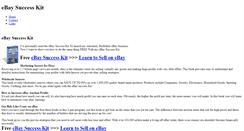 Desktop Screenshot of ebay-success-kit.weebly.com