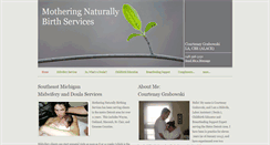 Desktop Screenshot of motheringnaturally.weebly.com
