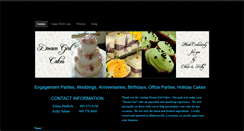 Desktop Screenshot of dreamgirlcakes.weebly.com